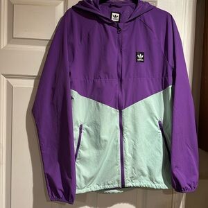 Adidas packable wind jacket